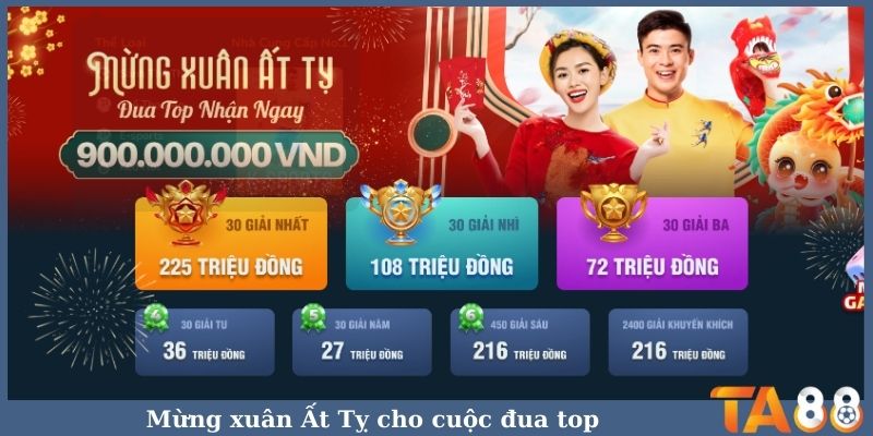 Mừng Xuân Ất Tỵ cho cuộc đua top